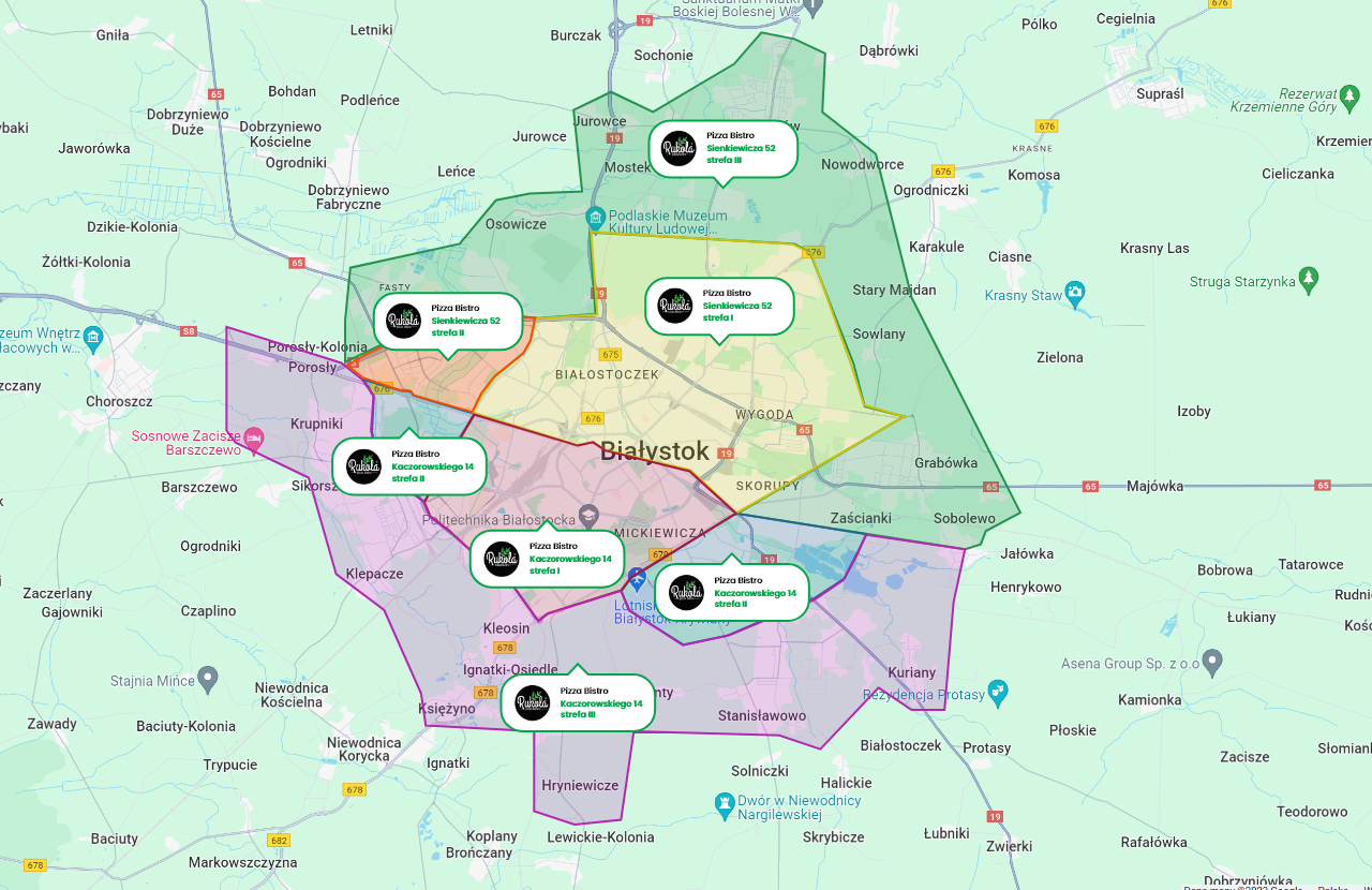 mapka rukola